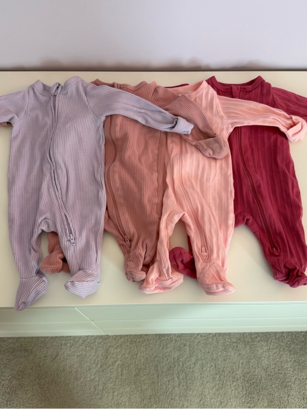 Newborn Solid Colored Sleepers